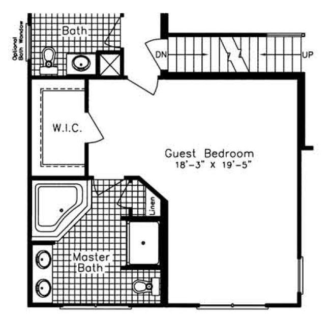 Woodmont NNA 2572 Square Foot Two Story Floor Plan